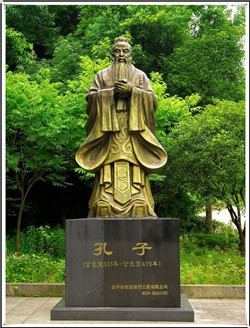 铸铜孔子雕塑价格