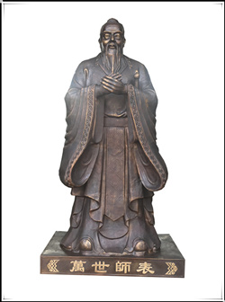 孔子铜雕塑铸造厂家