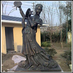 电母神像|铸铜电母雕塑