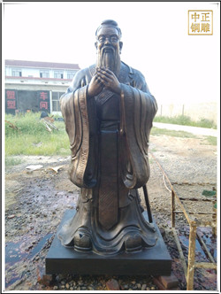 孔子铜像定做