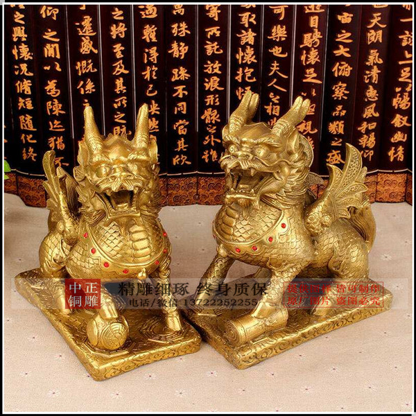 铜雕麒麟价格