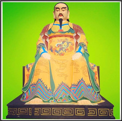 真武大帝铜雕塑