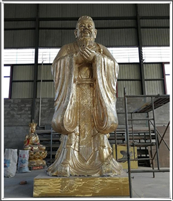 孔子雕塑厂家|孔子雕塑制作