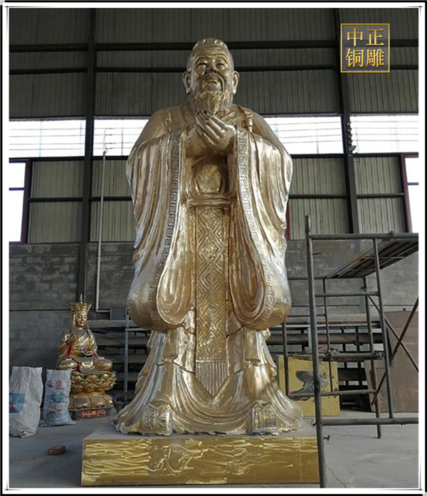 孔子雕塑厂家|孔子雕塑制作