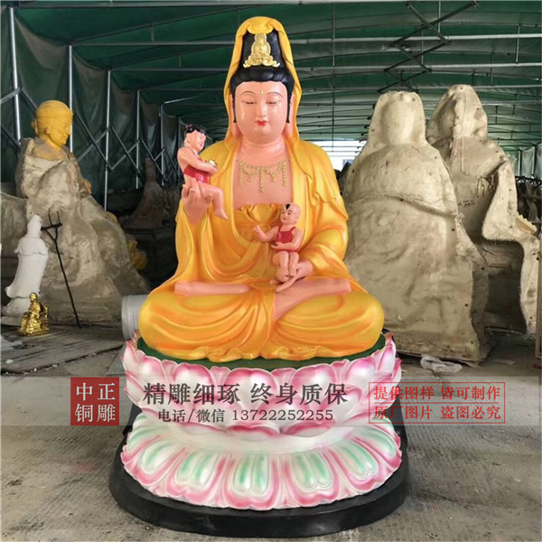 自在观音像雕塑