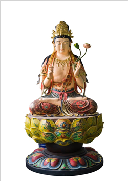 坐式千手观音雕塑