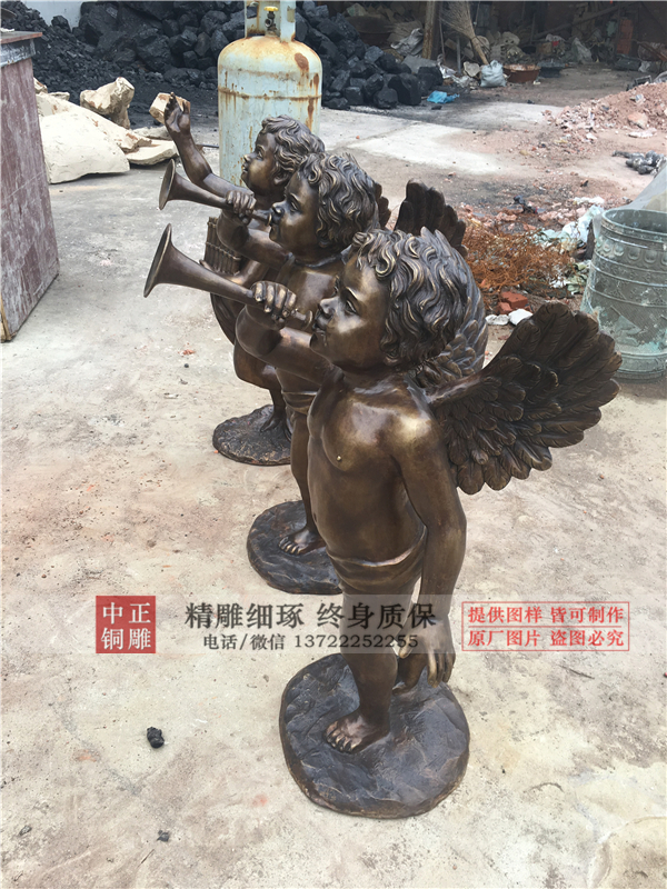 园林小天使雕塑