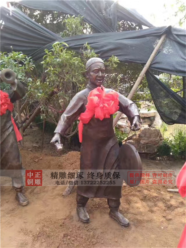 古代娶亲铜像.jpg 古代娶亲铜像.jpg