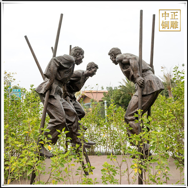 踩高跷景观雕塑.jpg 踩高跷景观雕塑.jpg