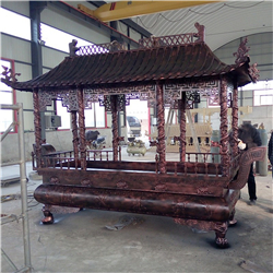 5米寺院大型铜香炉