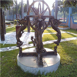 定做浑天仪铜像