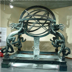 浑天仪铜像图片