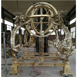 加工浑天仪雕塑