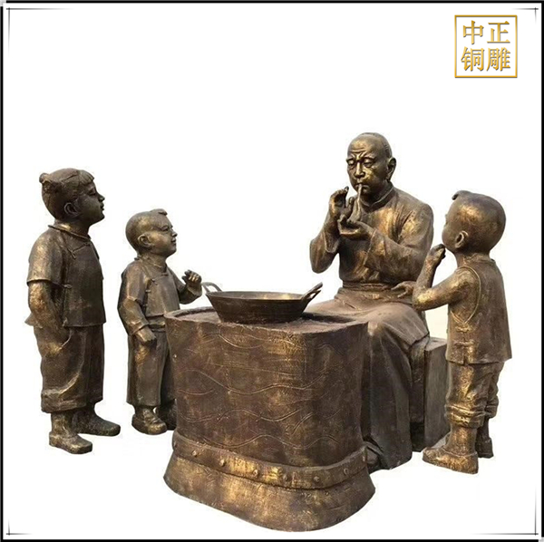 吹糖人铜雕塑.jpg 吹糖人铜雕塑.jpg