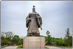 刘邦雕塑铸造