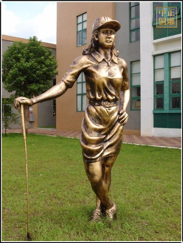 西方人物铸铜雕塑