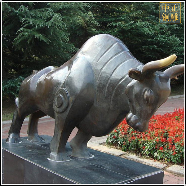 精美铜牛制作