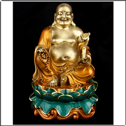 大型弥勒佛铜佛像