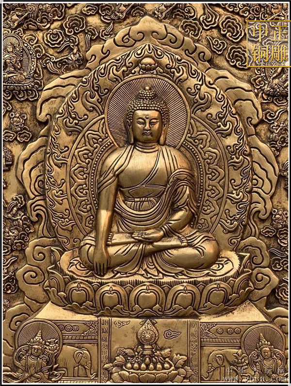 释迦牟尼佛像浮雕