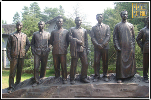 人物铜雕塑铸造