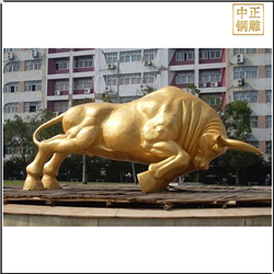 大型鎏金铜牛