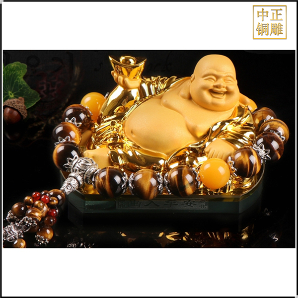 车载弥勒佛像摆件