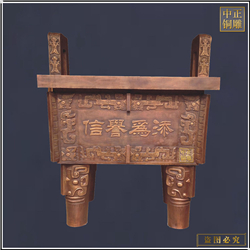 商人礼品鼎铸造