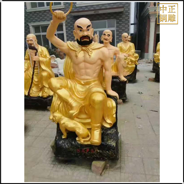 铸铜十八罗汉