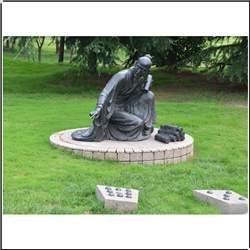 古代人物景观公园摆件