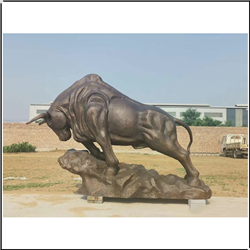 大型铜牛雕塑