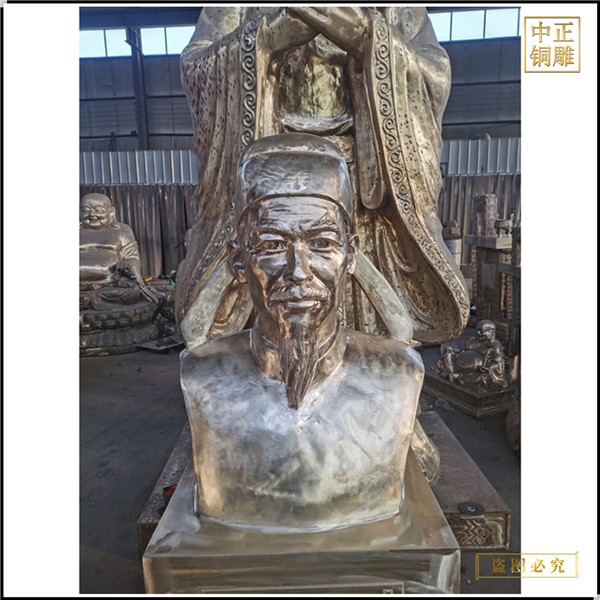 古代毕昇半身胸像雕塑价格