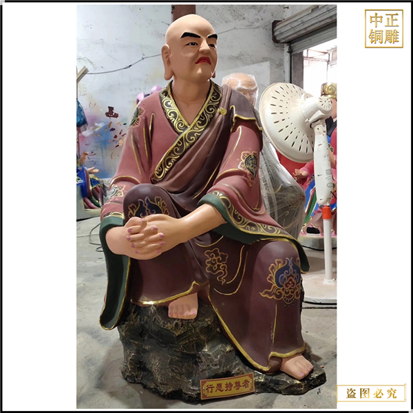 纯铜十八罗汉佛像