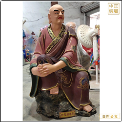 纯铜十八罗汉佛像