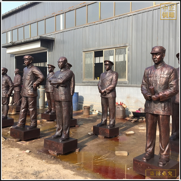 室外大型名人雕塑铸造