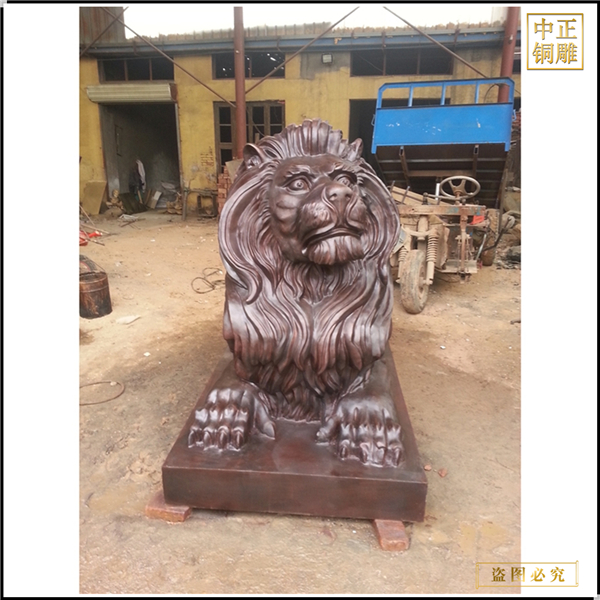 汇丰铜狮子雕塑价钱