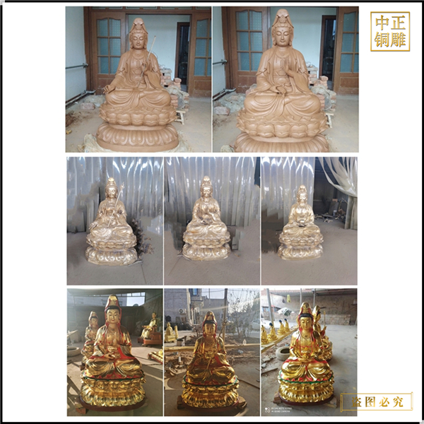 定制观音菩萨铜像铸造厂