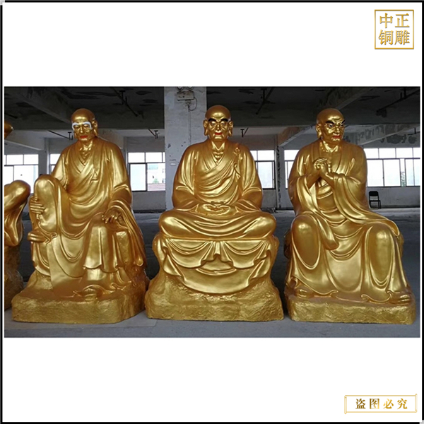 塑造十八罗汉佛像厂家