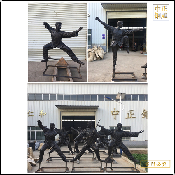 铸造大型现代人物