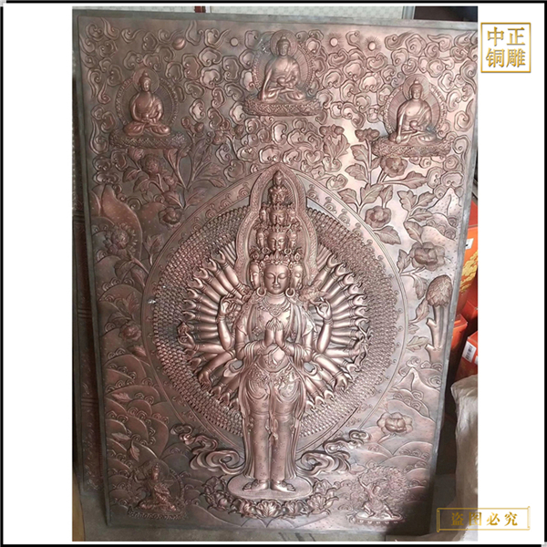 寺庙锻铜浮雕制作