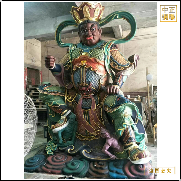 2米铸铜四大天王制作厂