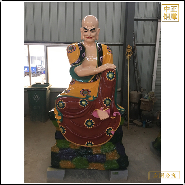 十八罗汉铜佛像批发