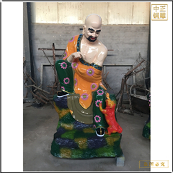 十八罗汉站像铜佛像