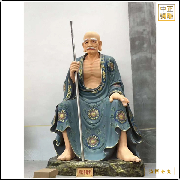 出售十八罗汉铜佛像雕塑