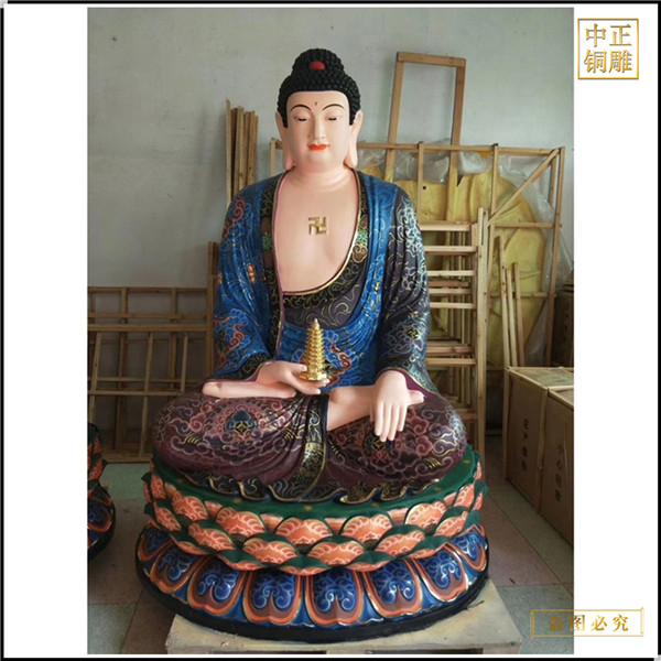 站像释迦牟尼佛铜像