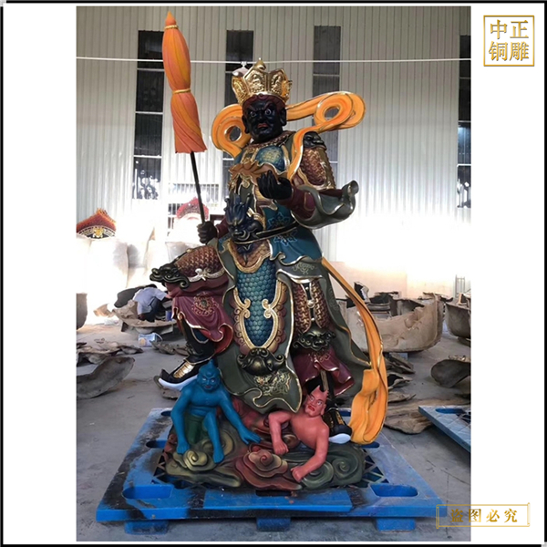 寺庙四大天王佛像铸造