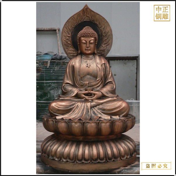 大型2米释迦牟尼佛铜佛像