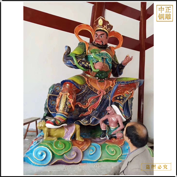 4米四大天王铜雕制作厂