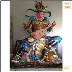 2米青铜四大天王佛像定制