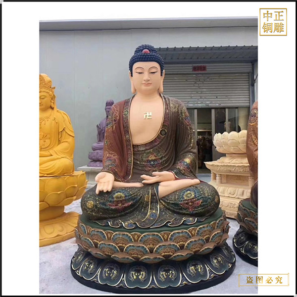 寺庙释迦牟尼铜像定制