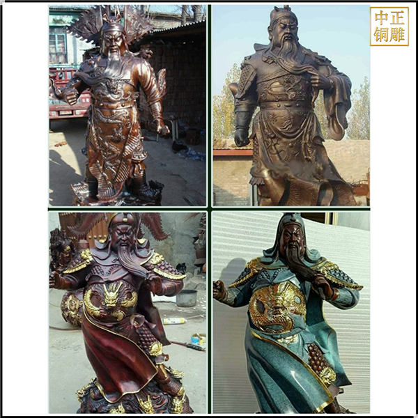 纯铜关公铜像现货